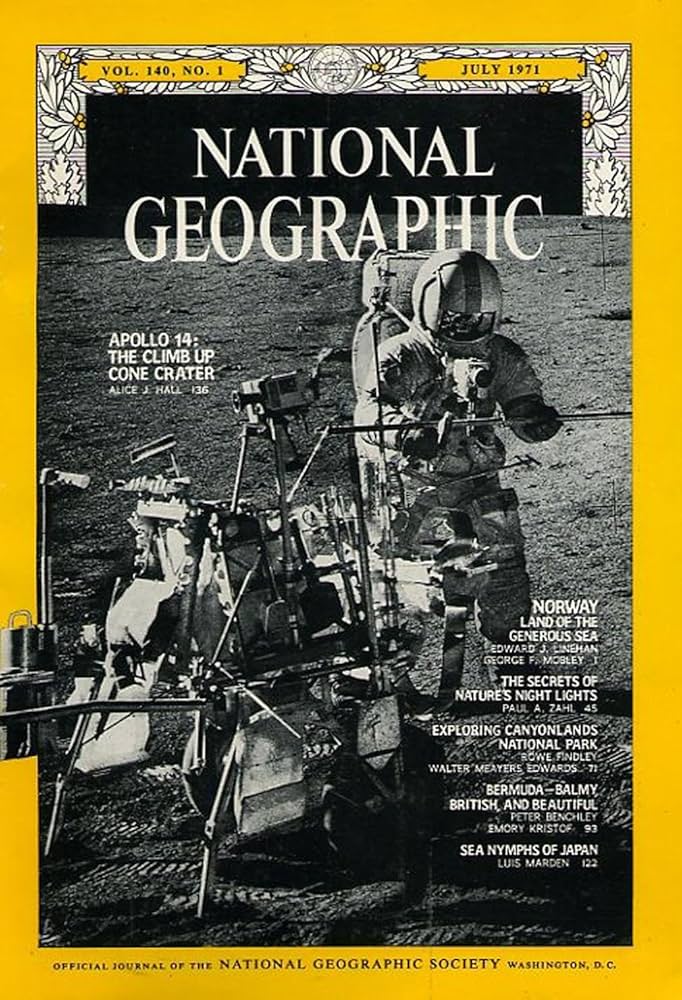 National Geographic, Vol. 140, No. 1 (July, 1971): National